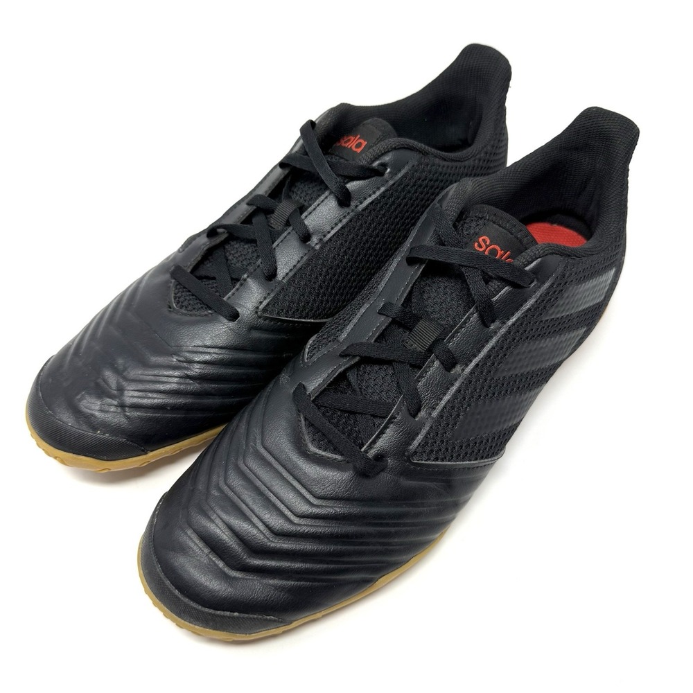 Adidas Predator 19.4 Sala Indoor Soccer Shoes Mens 11.5 Black‎ Gum Futbol D97975